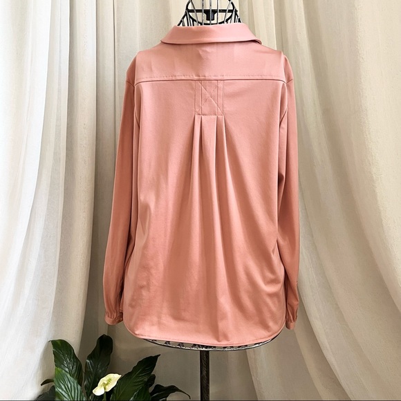 Vintage 1970s Millay Copper Button Down Shirt - Picture 4 of 15